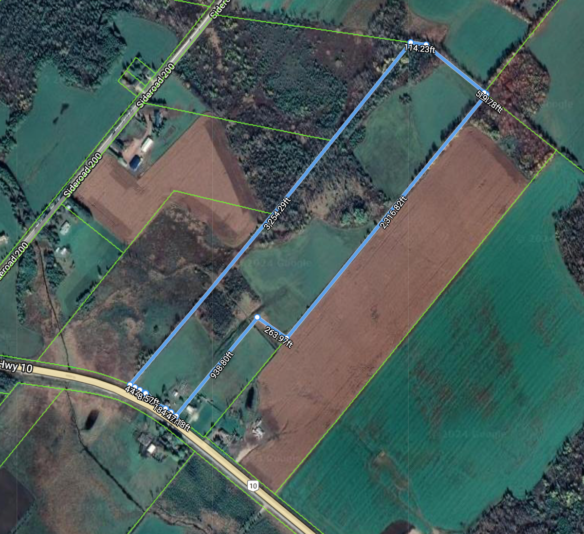 43.6 Acres Land with building