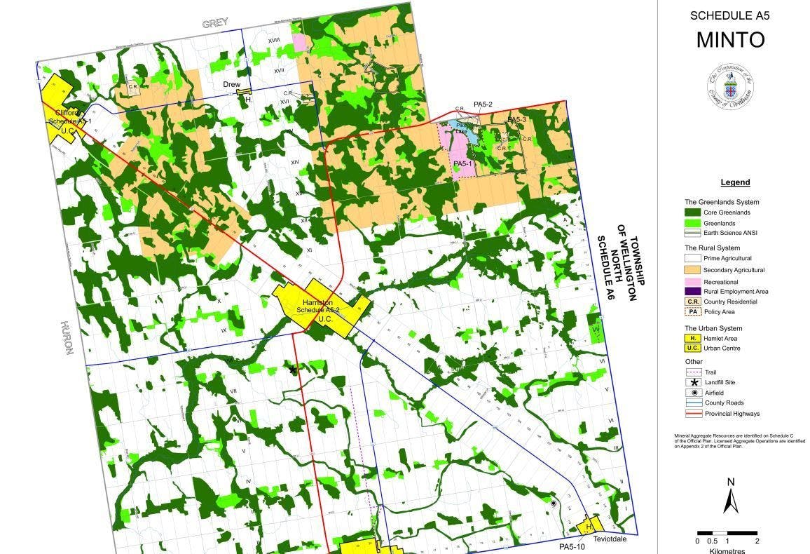 85 Acres of Prime Agriculture Land Harriston Ontario 