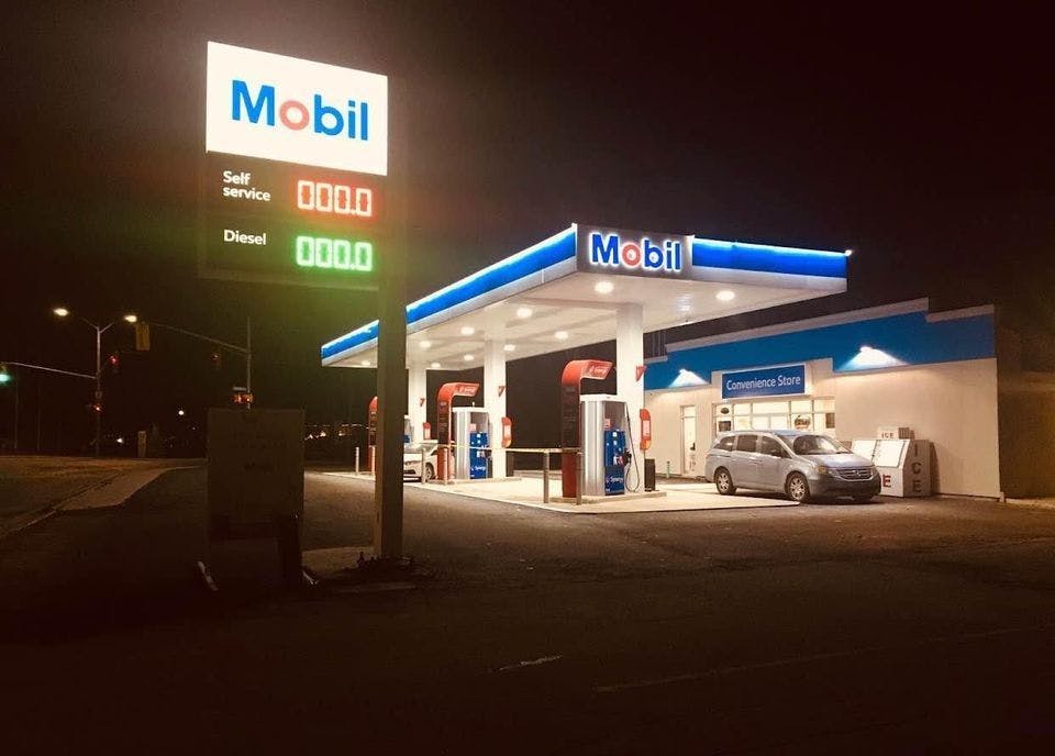 Mobil Gas Station For Sale