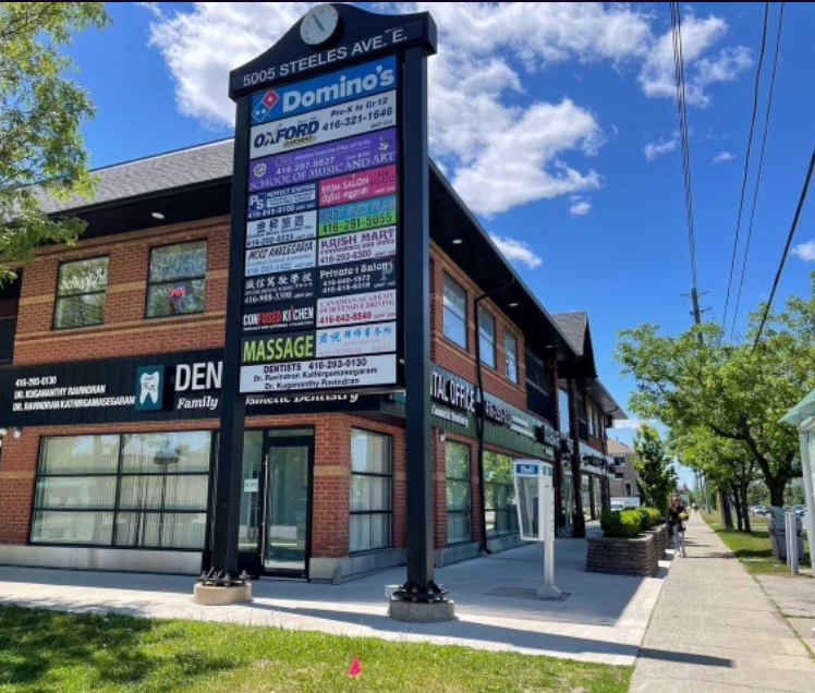 Bright Office Space In Busy Corner Plaza At Brimley And Steeles