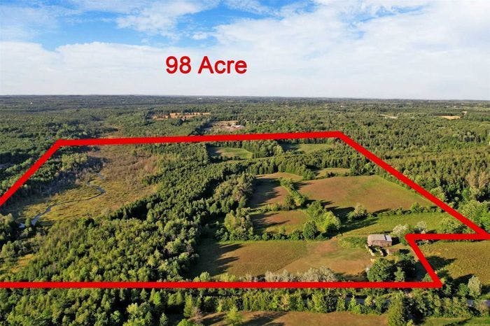 98 Acres Agricultural Farm Land for Sale in Milton|15 Min Drive To 401