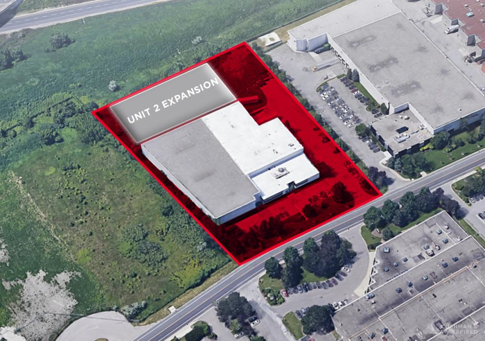 One Storey Industrial Building For Lease In Markham